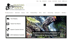 Desktop Screenshot of huntinghaven.com.au